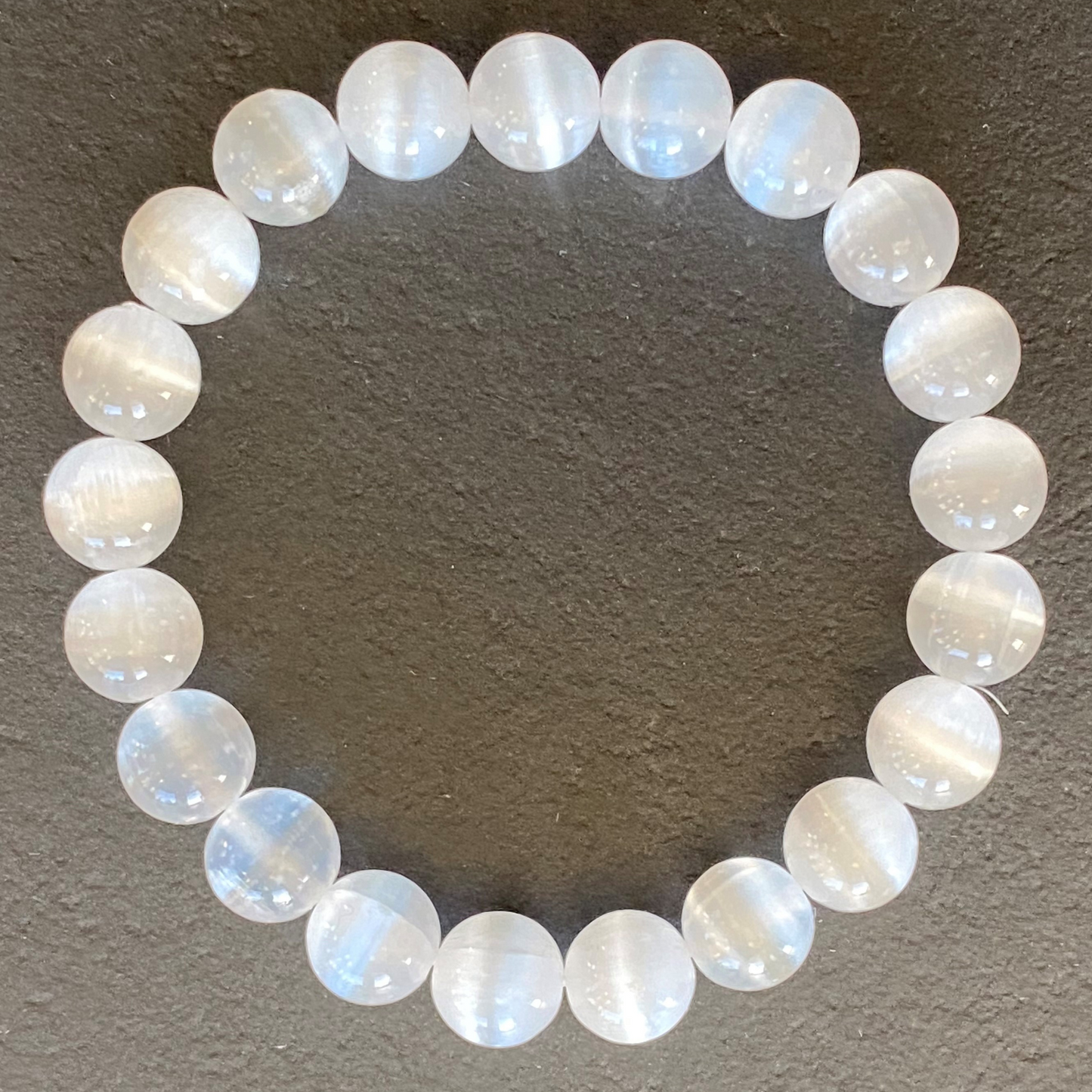 Selenite Moonlit Tranquillity Calming Bracelet